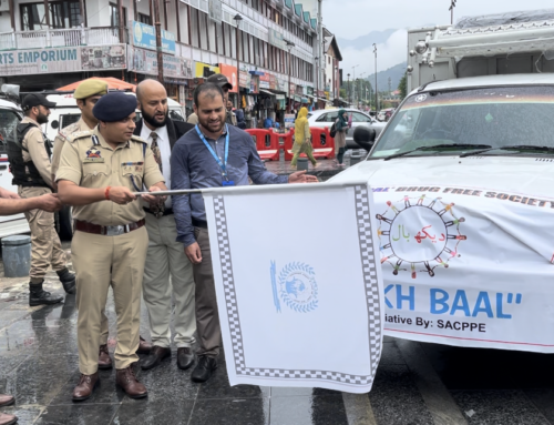 DIGP Central Kashmir Flags Off Anti-Substance Abuse Sound Truck for Project Dekh Baal